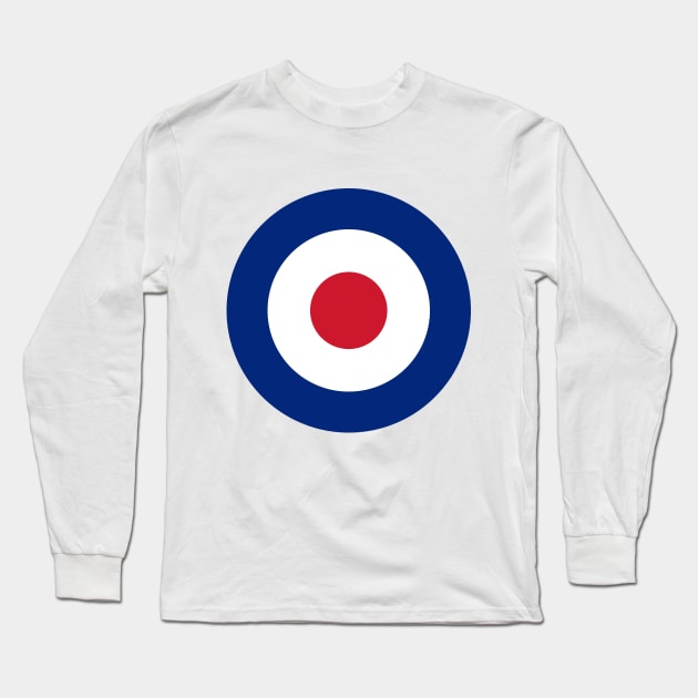 Mod Logo, large centred Long Sleeve T-Shirt by andrewroland